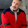 Mountainhead 2025 Steve Carell Bomber Jacket