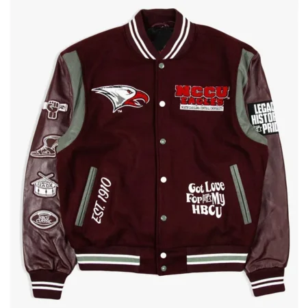 NCCU Eagles Motto 3 0 Varsity Jacket