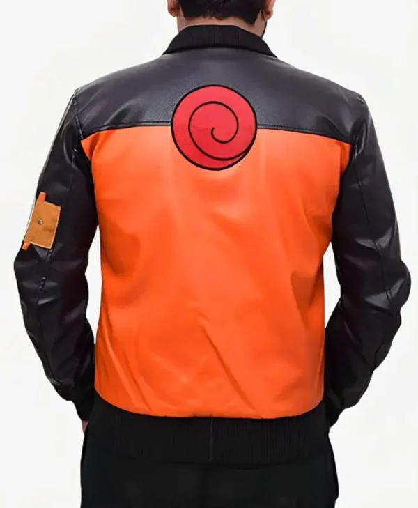 Naruto Shippuden Uzumaki Leather Jacket For sale