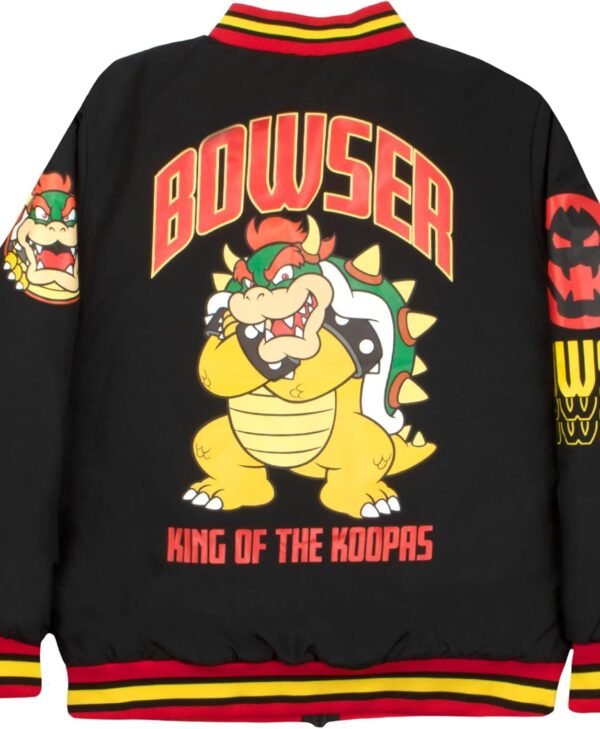 Nintendo Super Mario Bomber Jacket Mario BLJE back