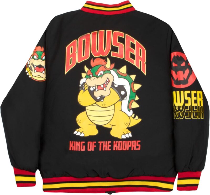 Nintendo Super Mario Bomber Jacket, Mario BLJE back