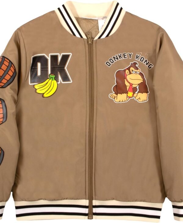 Nintendo Super Mario Bomber Jacket brown BLJE