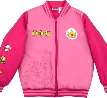 Nintendo Super Mario pink Blue Jacket
