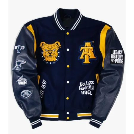 North Carolina A T Motto 3 0 Aggie Pride Varsity Jacket