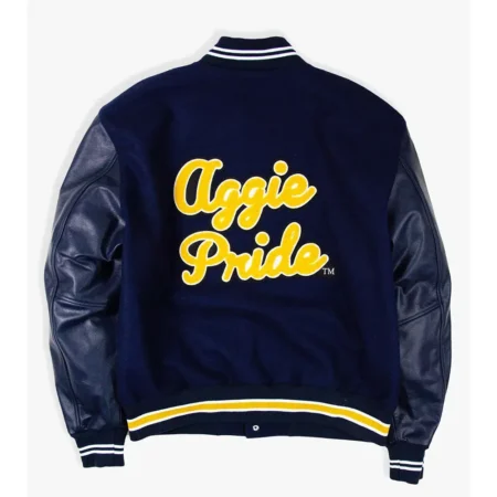 North Carolina A T Motto 3 0 Aggie Pride Varsity Jacket For Sale