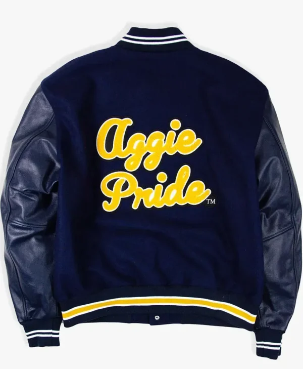 North Carolina A T Motto 3 0 Aggie Pride Varsity Jacket For Sale