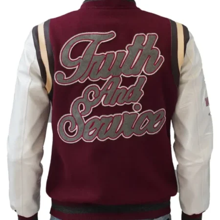 North Carolina Central University Varsity Jacket Back
