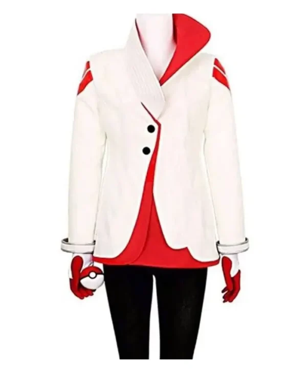 Pokemon Go Valor Candela White Jacket webp