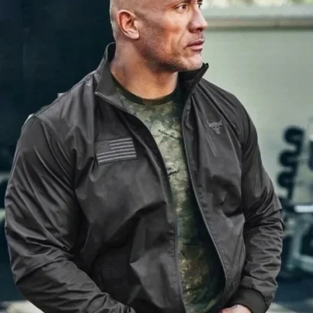 Project Rock x Freedom Dwayne Johnson Bomber Jacket