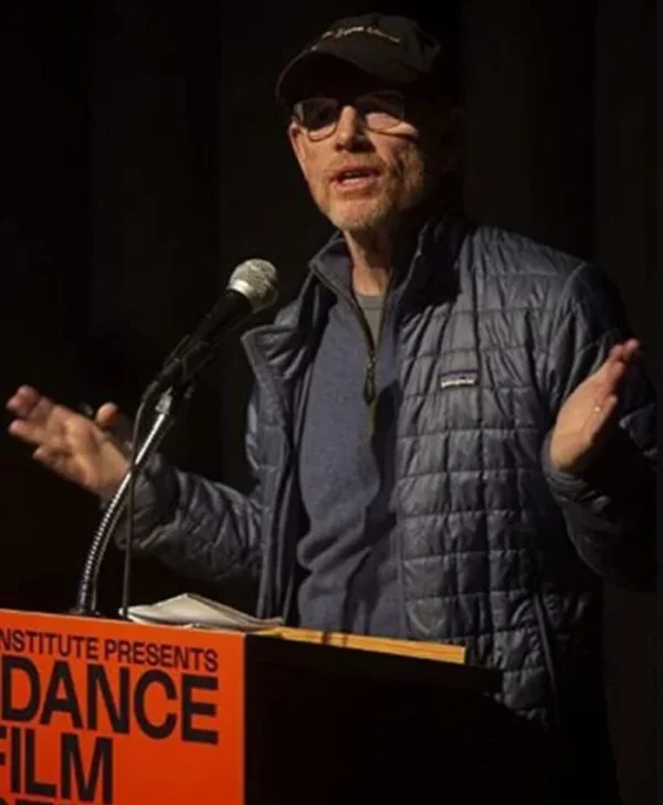 Ron Howard Rebuilding Paradise Grey Jacket webp