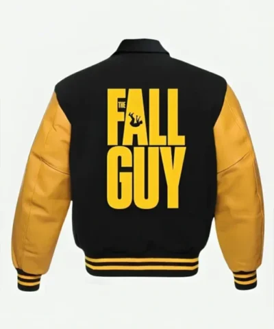 Ryan Gosling The Fall Guy Varsity Jacket Back 510x670