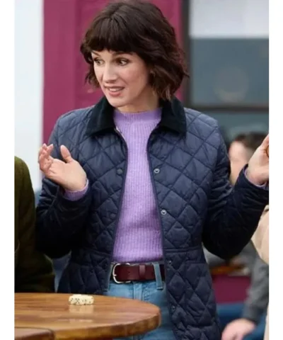 Shenae Grimes Beech Love of the Irish Jacket close