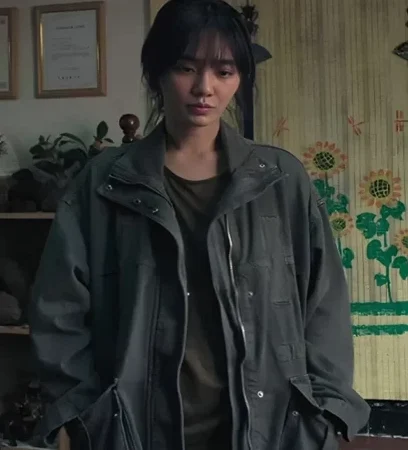 Shop Park Gyuyoung Squid Game S02 Cotton Jacket