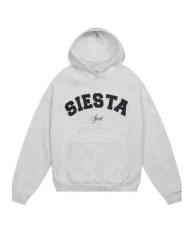 Siesta Club Grey Hoodie 600x729