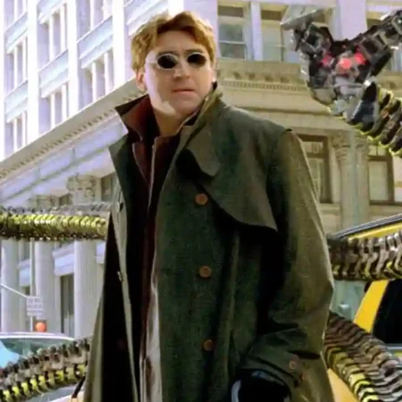 Spiderman No Way Home Doctor Octopus Coat Side Look webp