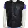 Spiderman Noir Black Leather Vest
