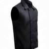 Spiderman Noir Double Breasted Black Leather Vest