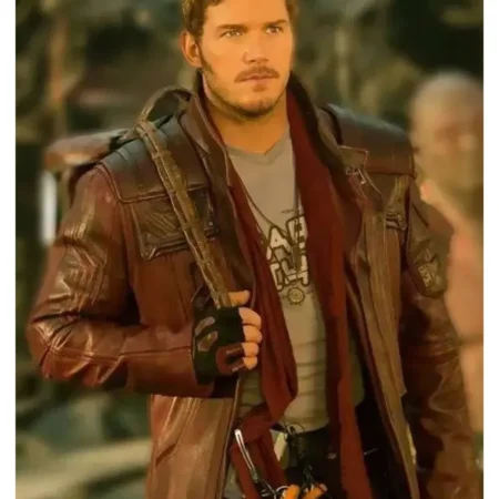 Star Lord Chris Pratt Trench Coat webp
