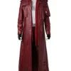 Star Lord Chris Pratt Trench Coat Front webp