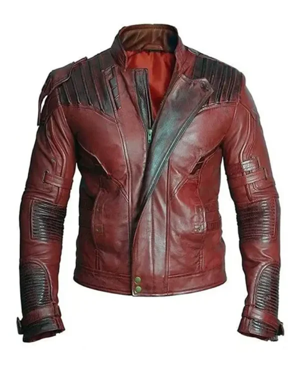 Star Lord Vol 2 Chris Pratt Coat Front webp