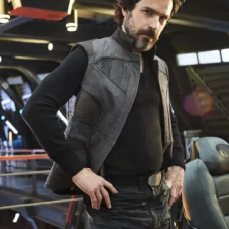 Star Trek Cristobal Rios Picard Leather Vest webp