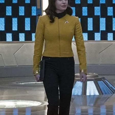 Star Trek Discovery Rebecca Romijn Yellow Jacket On Sale webp
