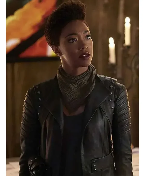Star Trek Discovery Sonequa Martin Leather Jacket webp