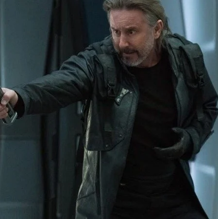 Star Trek Discovery Zareh Black Leather Coat webp