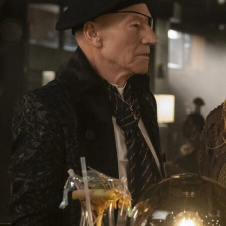 Star Trek Picard Jean Wool blend Suit jpg