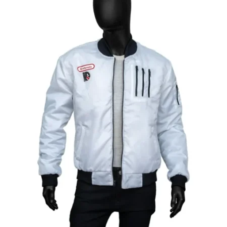 Super Mario Boo Bomber Jacket On Sale