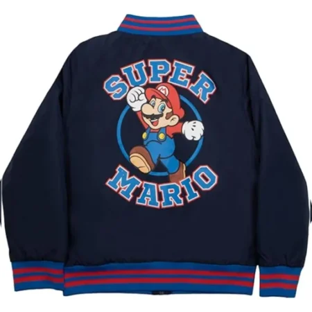 Super Mario Varsity Jacket Style 1