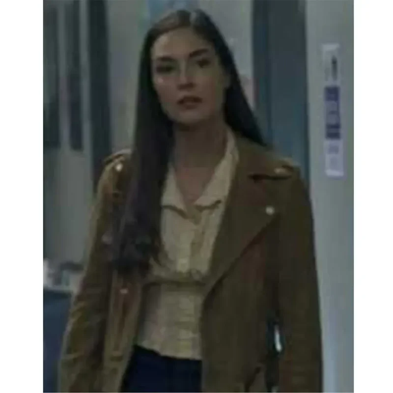 Superman Lois Samantha Di Francesco Suede Jacket
