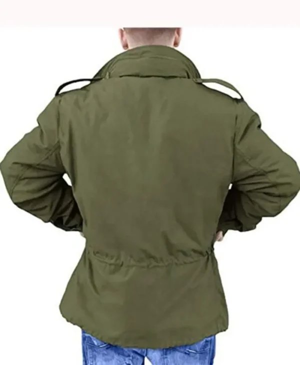 Sylvester Stallone Rambo Last Blood Green Bomber Jacket webp