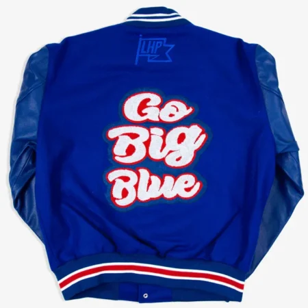 Tennessee State Motto Blue Varsity Jacket For Sale