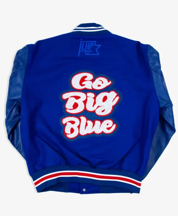 Tennessee State Motto Blue Varsity Jacket For Sale