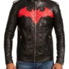 Terry McGinnis Batman Beyond Black Leather Jacket webp