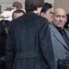 The Batman 2022 Bruce Wayne Trench Coat back webp