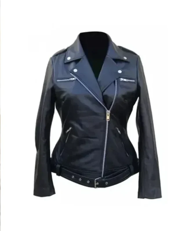 The Walking Dead Negan Black Leather Jacket
