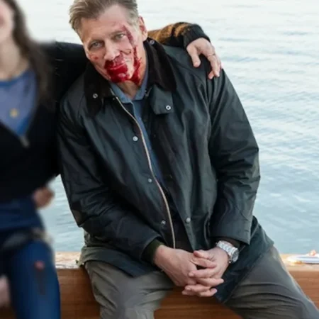 The Waterfront S01 Holt McCallany Black Jacket