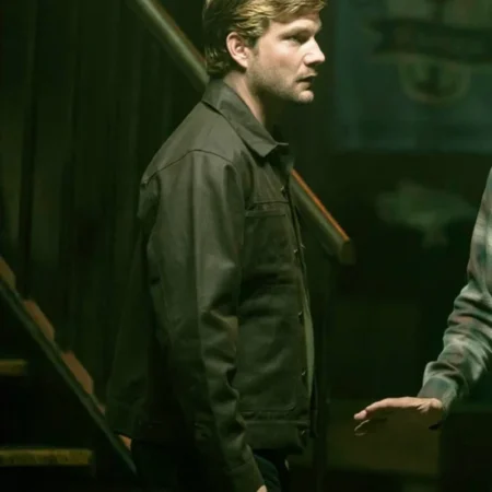 The Waterfront S01 Jake Weary Green Jacket
