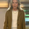The Waterfront S01 Maria Bello Brown Blazer