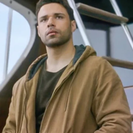 The Waterfront S01 Shawn West Hooded Jacket Side