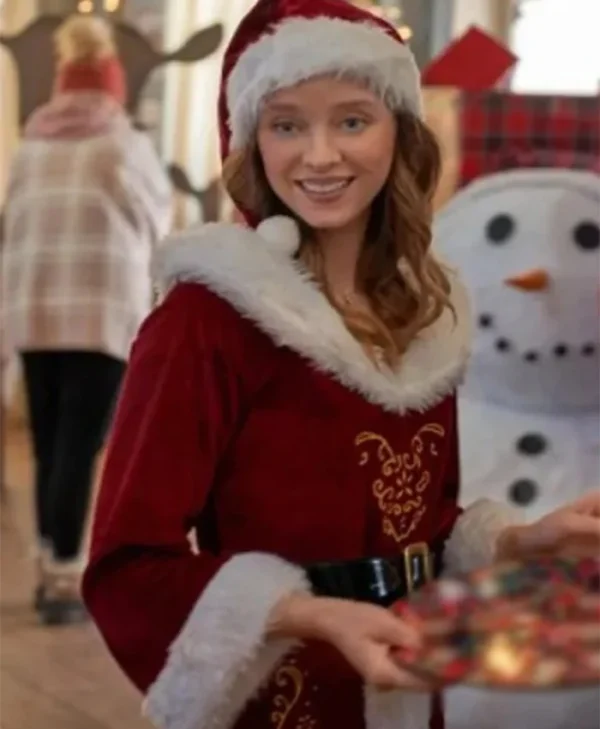 To Have And To Holiday 2024 Madeleine Arthur Santa Coat webp
