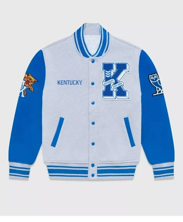 Tova OVO Kentucky Wildcats Fleece Varsity Jacket