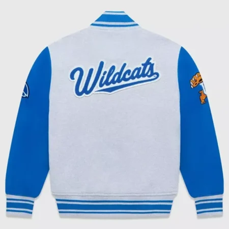 Tova OVO Kentucky Wildcats Fleece Varsity Jacket Back