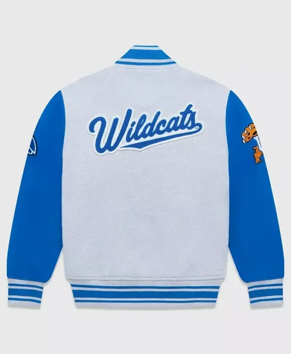 Tova OVO Kentucky Wildcats Fleece Varsity Jacket Back