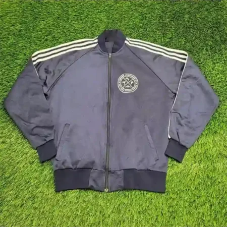 Vintage 70s Track Fleece Jacket