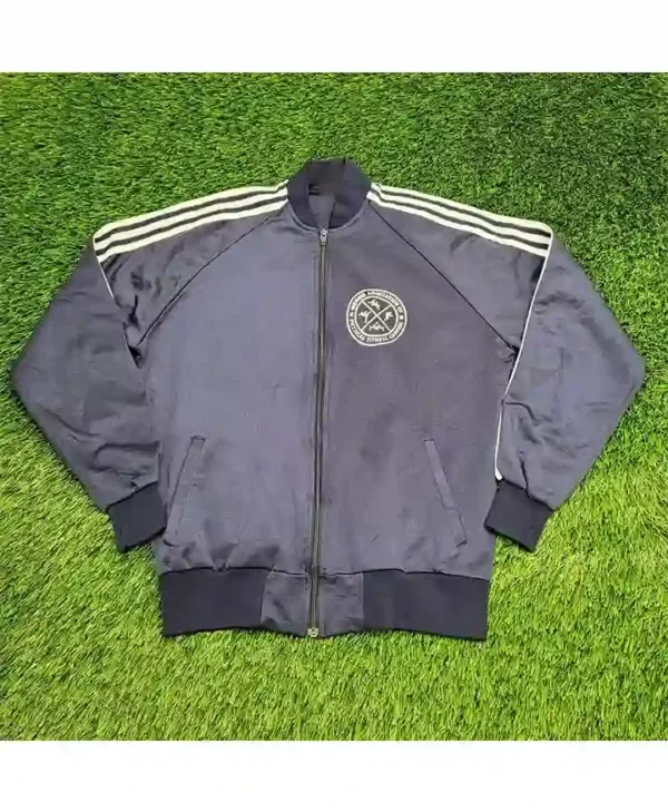 Vintage 70s Track Fleece Jacket
