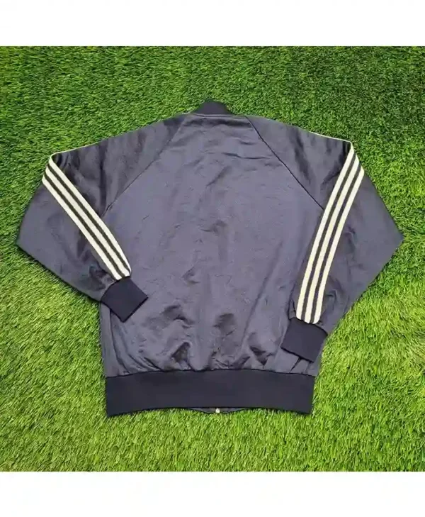 Vintage 70s Track Fleece Jacket Back