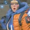 Wattson Apex Legends S02 Orange Hooded Jacket webp